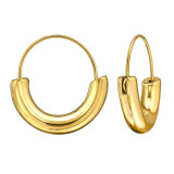 20mm - 316L Surgical Grade Stainless Steel Stainless Steel Earrings SD49949