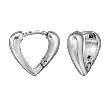 12mm Triangle - 316L Surgical Grade Stainless Steel Stainless Steel Earrings SD49950