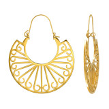 48mm Pattern - 316L Surgical Grade Stainless Steel Stainless Steel Earrings SD50147