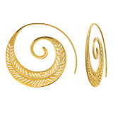 45mm Filigree - 316L Surgical Grade Stainless Steel Stainless Steel Earrings SD50154
