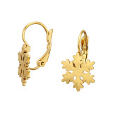 Snowflake - 316L Surgical Grade Stainless Steel Stainless Steel Earrings SD50238