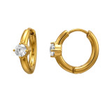 15mm Round - 316L Surgical Grade Stainless Steel Stainless Steel Earrings SD51283