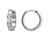 4X20Mm Hoop - 316L Surgical Grade Stainless Steel Stainless Steel Earrings SD51286