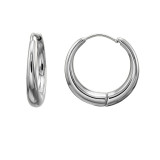 19mm Curved - 316L Surgical Grade Stainless Steel Stainless Steel Earrings SD51293