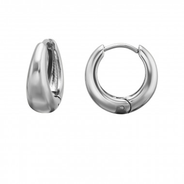 Tapered - 316L Surgical Grade Stainless Steel Stainless Steel Earrings SD51441