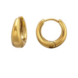 Tapered Gold Color - 316L Surgical Grade Stainless Steel Stainless Steel Earrings SD51442