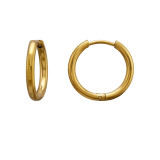 2X12Mm Gold Color - 316L Surgical Grade Stainless Steel Stainless Steel Earrings SD51554