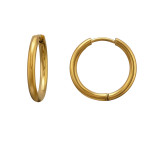 2X14Mm Gold Color - 316L Surgical Grade Stainless Steel Stainless Steel Earrings SD51557