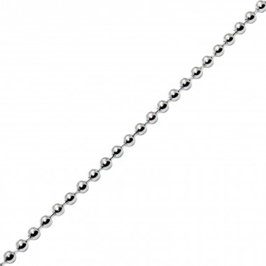 Bead ball chain - 316L Surgical Grade Stainless Steel Stainless Steel Necklace SD1330