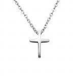 Cross - 316L Surgical Grade Stainless Steel Stainless Steel Necklace SD30032 Cross - 316L Surgical Grade Stainless Steel Stainless Steel Necklace SD30032