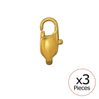 Square 4X11Mm Lobster Clasp Gold Color - 316L Surgical Grade Stainless Steel Stainless Steel Necklace SD51083 Square 4X11Mm Lobster Clasp Gold Color - 316L Surgical Grade Stainless Steel Stainless Steel Necklace SD51083