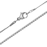 Foxtail - 316L Surgical Grade Stainless Steel Stainless Steel Necklace SD51579