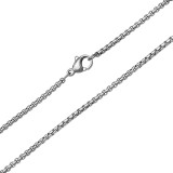 Box Chain - 316L Surgical Grade Stainless Steel Stainless Steel Necklace SD51582