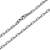 Rectangular Link - 316L Surgical Grade Stainless Steel Stainless Steel Necklace SD51586