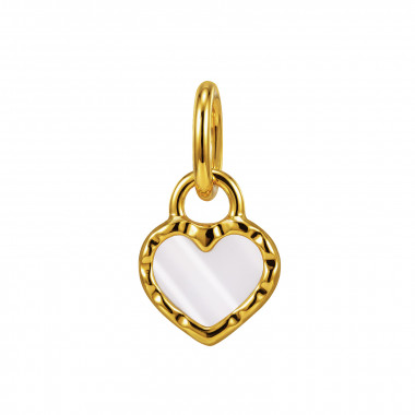 Heart - 316L Surgical Grade Stainless Steel Steel Pendants SD50468