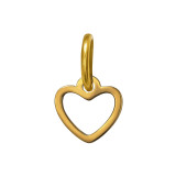 Heart - 316L Surgical Grade Stainless Steel Steel Pendants SD50472