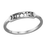Solar Eclipse - 316L Surgical Grade Stainless Steel Steel Rings SD50418
