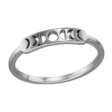 Solar Eclipse - 316L Surgical Grade Stainless Steel Steel Rings SD50418