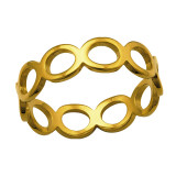 Oval - 316L Surgical Grade Stainless Steel Steel Rings SD50423