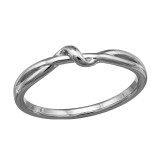 Twist - 316L Surgical Grade Stainless Steel Steel Rings SD50429
