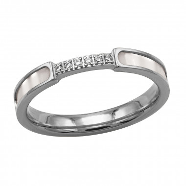 Band Ring - 316L Surgical Grade Stainless Steel Steel Rings SD50435