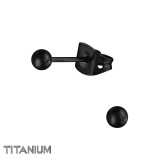 3mm Ball - Titanium Titanium Ear Studs SD48122