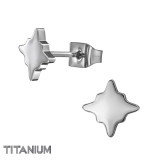 5mm Morning Star - Titanium Titanium Ear Studs SD49893