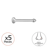 2mm Half Ball (20G) X5 - Titanium Titanium Nose Jewelry SD47770