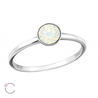 Single Stone - 925 Sterling Silver Rings SD37977
