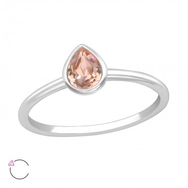 Pear - 925 Sterling Silver Rings SD38312