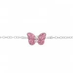 Butterfly - 925 Sterling Silver Kids Bracelets SD18568