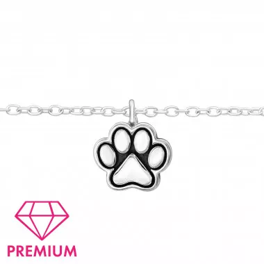 Paw Print - 925 Sterling Silver Kids Bracelets SD43655