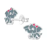 Elephant - 925 Sterling Silver Kids Ear Studs SD26490