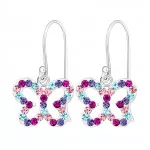 Butterfly - 925 Sterling Silver Kids Earrings SD15586