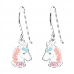 Unicorn - 925 Sterling Silver Kids Earrings SD33752