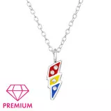 Thunderbolt - 925 Sterling Silver Kids Necklaces SD48815