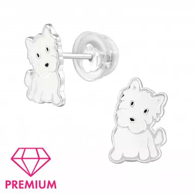 Dog - 925 Sterling Silver Premium Kids Jewelry SD39754