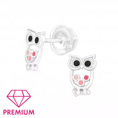 Owl - 925 Sterling Silver Premium Kids Jewelry SD39937