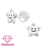 Smiley Star - 925 Sterling Silver Premium Kids Jewelry SD48758