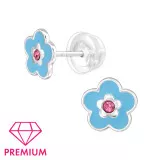 Flower - 925 Sterling Silver Premium Kids Jewelry SD48810
