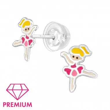 Ballerina - 925 Sterling Silver Premium Kids Jewelry SD48816