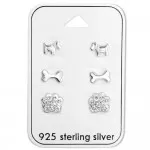 Dog - 925 Sterling Silver Kids Jewelry Sets SD28479