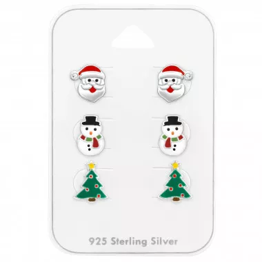 Christmas - 925 Sterling Silver Kids Jewelry Sets SD49128