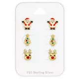 Christmas - 925 Sterling Silver Kids Jewelry Sets SD49129