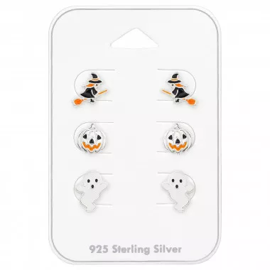 Halloween - 925 Sterling Silver Kids Jewelry Sets SD49131