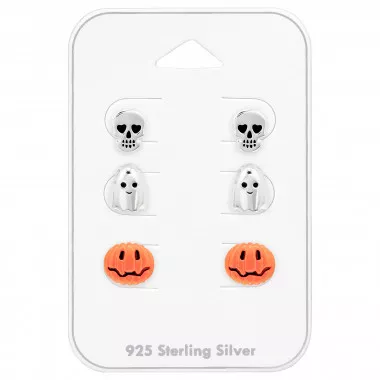 Halloween - 925 Sterling Silver Kids Jewelry Sets SD49132