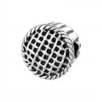 Grid - 925 Sterling Silver Simple Beads SD12047