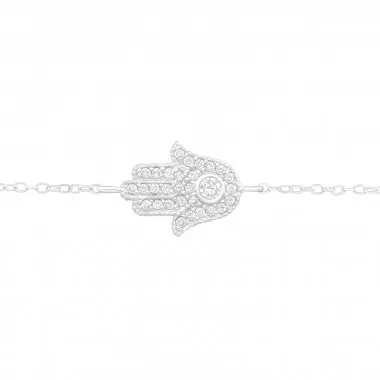 Hamsa - 925 Sterling Silver Bracelets SD17871