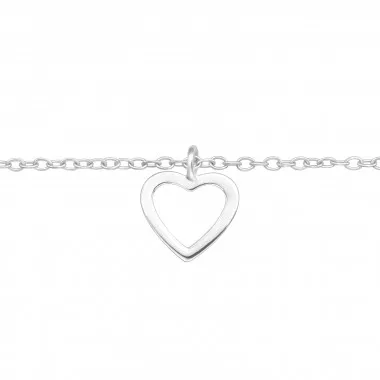 Heart - 925 Sterling Silver Bracelets SD43395