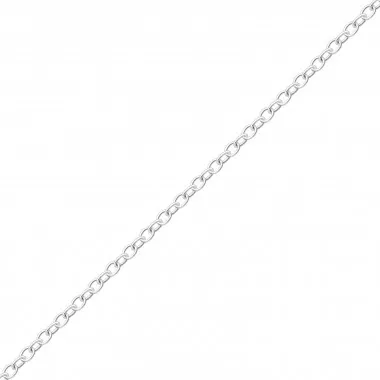 Cable Chain 18cm - 925 Sterling Silver Bracelets SD48682